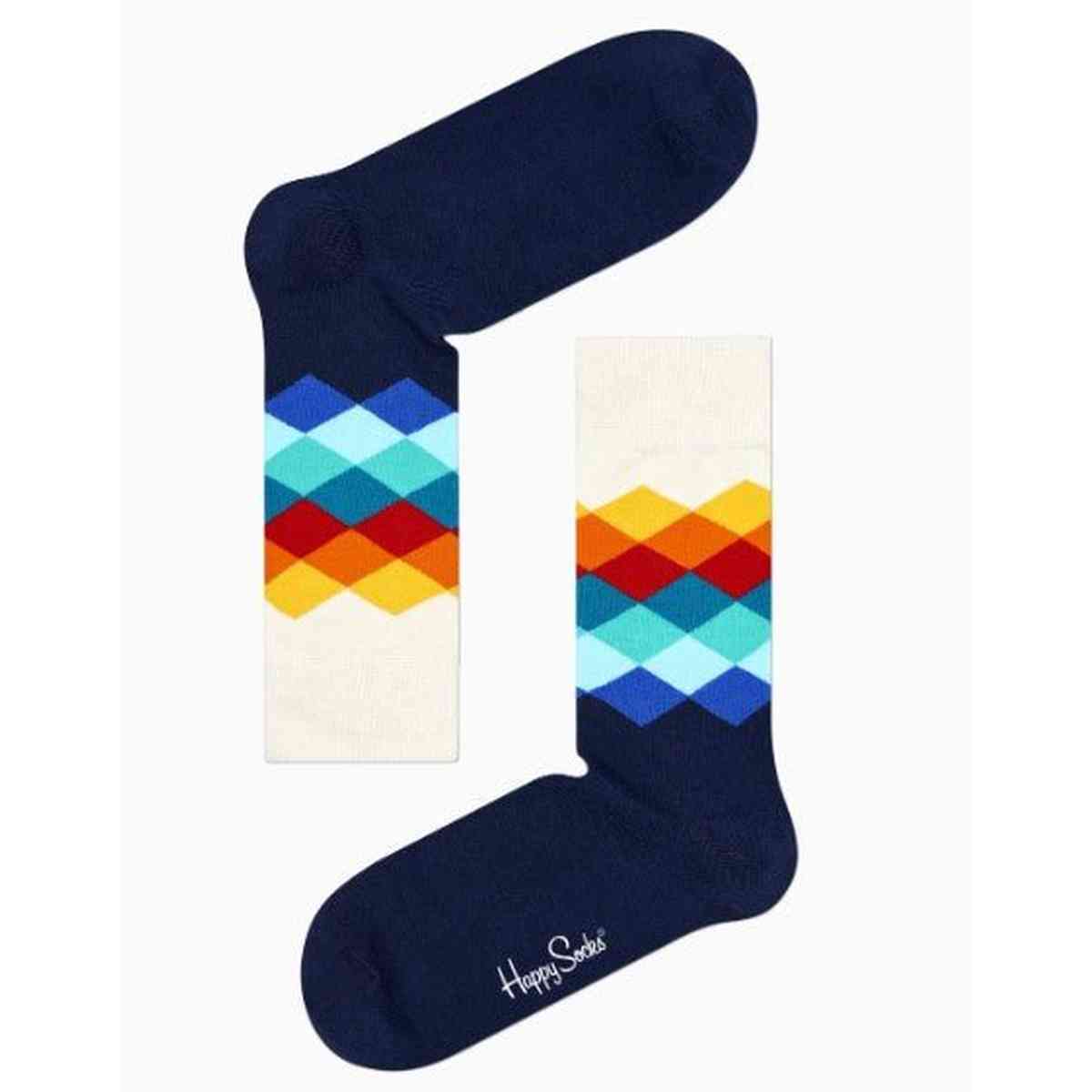 Happy Socks - Faded Diamond - sockenladen.shop