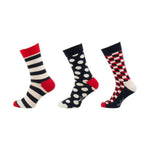 Happy Socks - Geschenkbox - 3 - Pack Navy Socks - sockenladen.shop