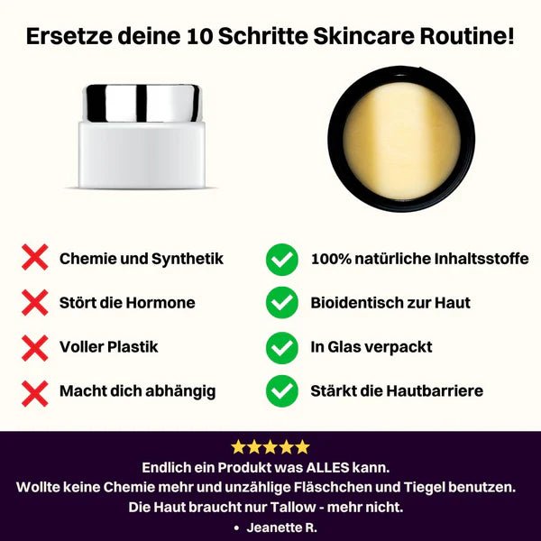 Premium Tallow Creme (Rindertalg) 60ml - sockenladen.shop